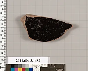 Terracotta fragment of a skyphos (deep drinking cup) by Unknown Artist