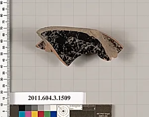 Terracotta fragment of a skyphos (deep drinking cup) by Unknown Artist