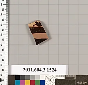 Terracotta fragment of a skyphos (deep drinking cup) by Unknown Artist
