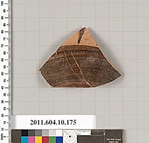Terracotta fragment of a skyphos (deep drinking cup) by Unknown Artist