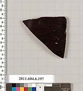 Terracotta fragment of a skyphos (deep drinking cup) by Unknown Artist