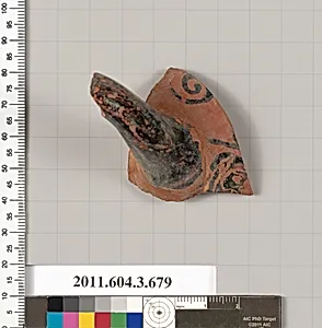 Terracotta fragment of a stamnos (jar) by Unknown Artist