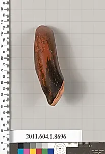 Terracotta fragment of a stemless kylix (drinking cup) by Unknown Artist