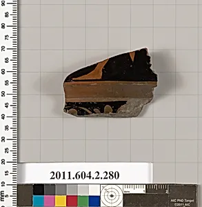 Terracotta fragment of a volute-krater (bowl for mixing wine and water) by Unknown Artist