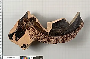 Terracotta fragment of an amphora (jar)