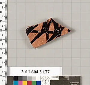 Terracotta fragment of an amphora (jar) by Unknown Artist