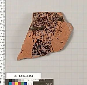 Terracotta fragment of an amphora (jar) by Unknown Artist