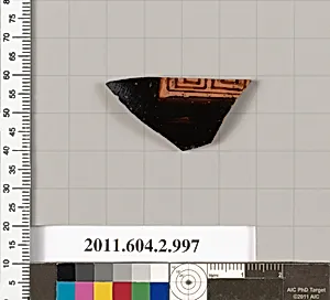 Terracotta fragment of an oinochoe (jug)