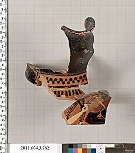 Terracotta fragment of an oinochoe (jug) by Unknown Artist