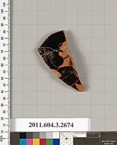 Terracotta fragment of an oinochoe (jug) by Unknown Artist