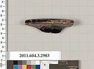 Terracotta fragment of an oinochoe (jug)? by Unknown Artist