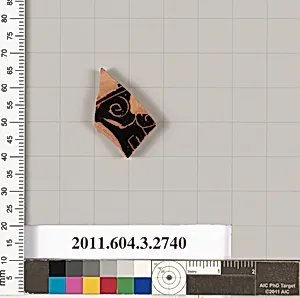 Terracotta fragment of an olpe (jug) by Unknown Artist