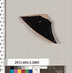Terracotta fragment of an olpe (jug)?