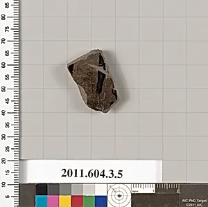 Terracotta fragment of an open shape by Unknown Artist