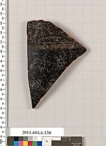 Terracotta fragment of an open shape by Unknown Artist