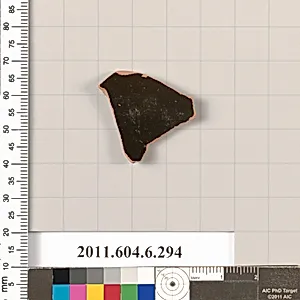 Terracotta fragment of an open shape by Unknown Artist