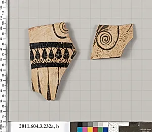 Terracotta fragments of a neck-amphora (jar) by Unknown Artist
