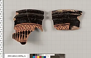 Terracotta fragments of a pelike (jar)