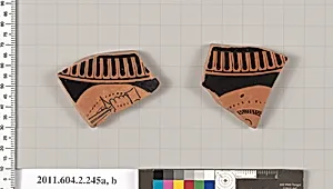 Terracotta fragments of a stamnos (jar)
