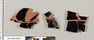 Terracotta fragments of a stamnos (jar) by Unknown Artist