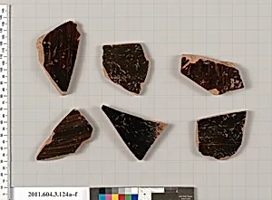 Terracotta fragments of amphorae (jars) by Unknown Artist