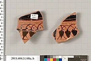 Terracotta fragments of an amphora (jar)