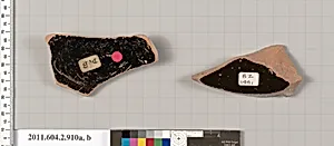 Terracotta fragments of bell-kraters (bowls for mixing wine and water)? by Unknown Artist