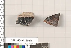 Terracotta fragments of closed shapes by Unknown Artist