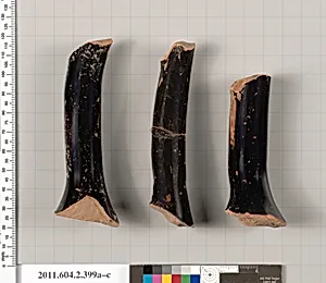 Terracotta fragments of column-kraters (bowls for mixing wine and water) by Unknown Artist