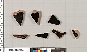 Terracotta fragments of column-kraters (bowls for mixing wine and water) by Unknown Artist