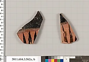 Terracotta fragments of column-kraters (bowls for mixing wine and water) by Unknown Artist