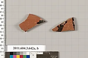 Terracotta fragments of column-kraters (bowls for mixing wine and water)? by Unknown Artist