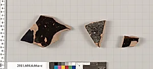 Terracotta fragments of kraters (bowls for mixing wine and water)? by Unknown Artist