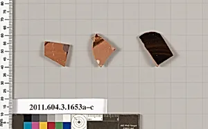 Terracotta fragments of kylikes: Band or lip cups (drinking cups) by Unknown Artist