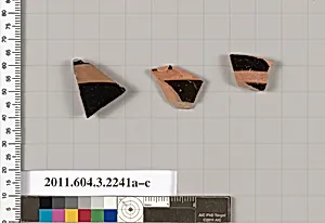 Terracotta fragments of kylikes (drinking cups) by Unknown Artist
