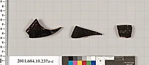 Terracotta fragments of kylikes (drinking cups) by Unknown Artist