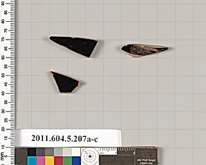 Terracotta fragments of kylikes (drinking cups) by Unknown Artist