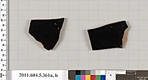 Terracotta fragments of kylikes (drinking cups) by Unknown Artist