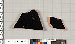 Terracotta fragments of kylikes (drinking cups) by Unknown Artist