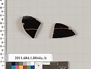 Terracotta fragments of kylikes (drinking cups) by Unknown Artist
