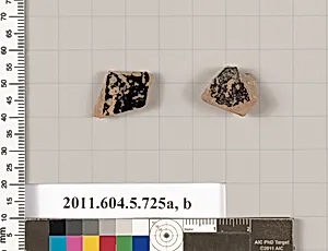 Terracotta fragments of kylikes (drinking cups) by Unknown Artist