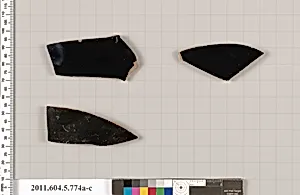 Terracotta fragments of kylikes (drinking cups) by Unknown Artist