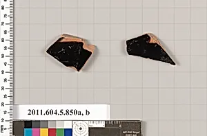 Terracotta fragments of kylikes (drinking cups) by Unknown Artist