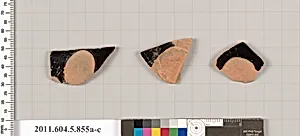 Terracotta fragments of kylikes (drinking cups) by Unknown Artist