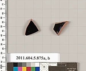 Terracotta fragments of kylikes (drinking cups) by Unknown Artist