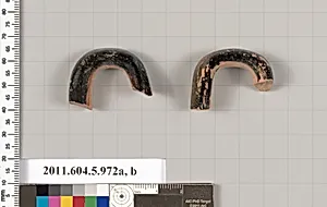 Terracotta fragments of kylikes (drinking cups) by Unknown Artist