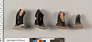 Terracotta fragments of skyphoi (deep drinking cups) by Unknown Artist