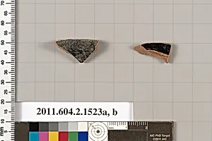Terracotta fragments of skyphoi (deep drinking cups) by Unknown Artist