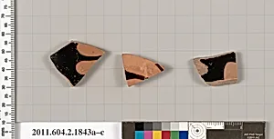 Terracotta fragments of skyphoi (deep drinking cups) by Unknown Artist