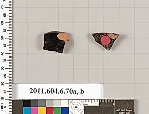 Terracotta fragments of undetermined shapes by Unknown Artist